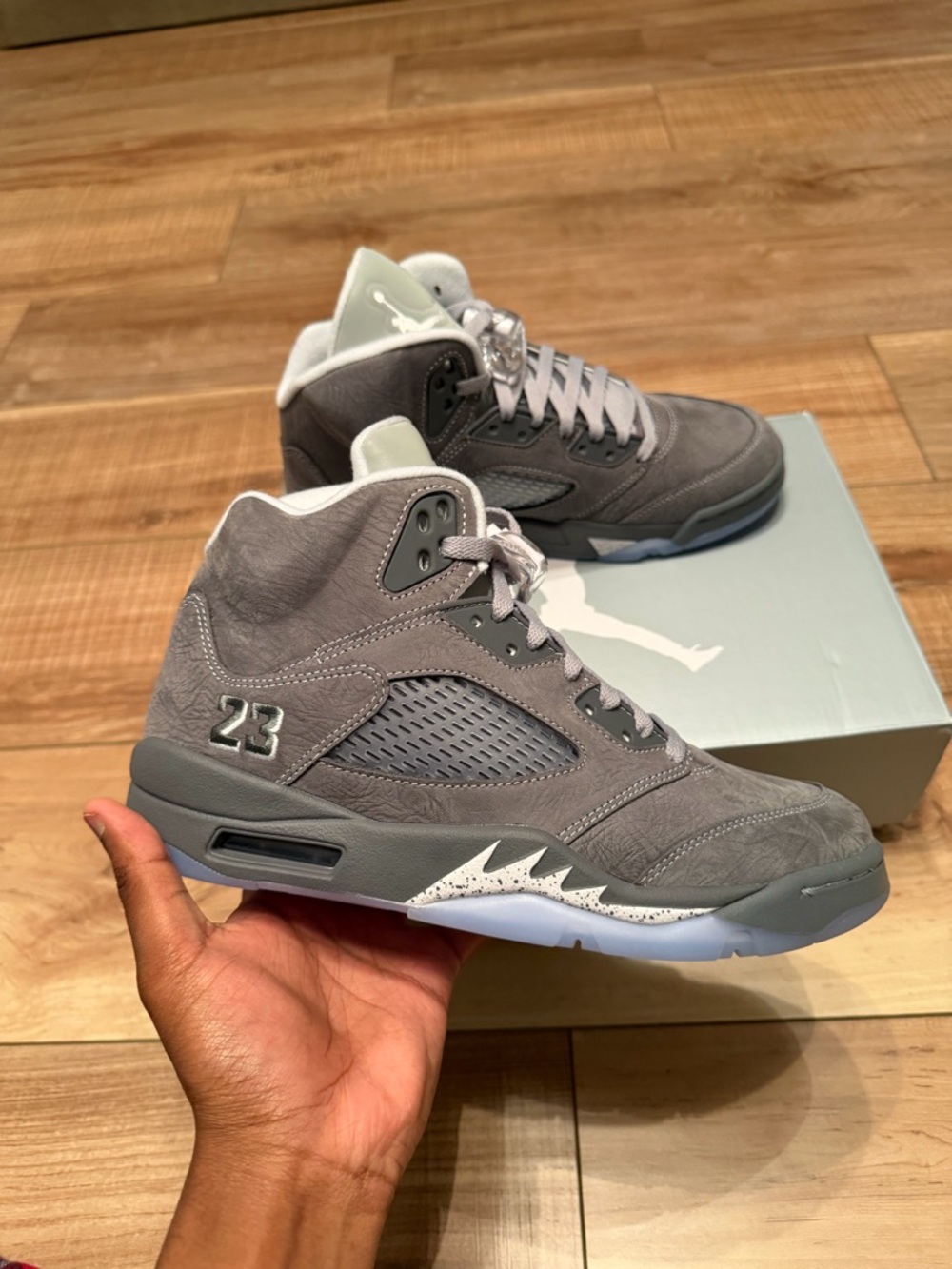 Jordan 5 Retro - Cool Gray Suede